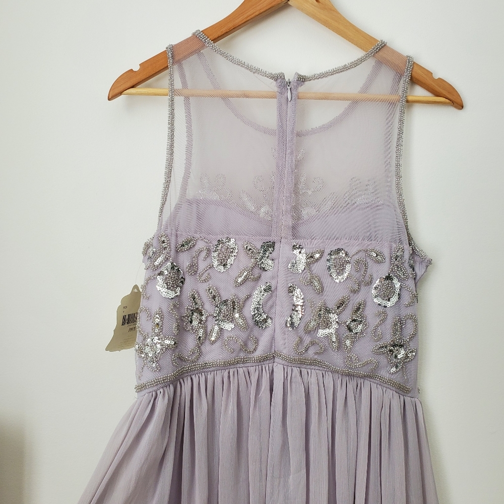 Altar'd State Lilac Beaded Prom Dress - Picture 5 of 5